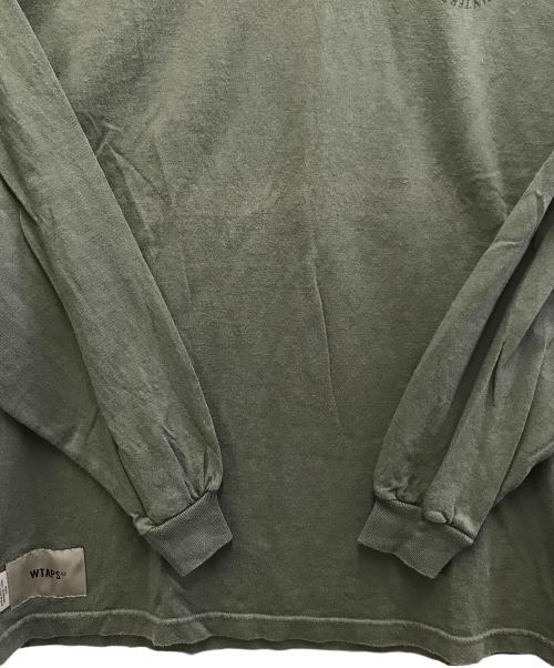 WTAPS（ダブルタップス）WTAPS (ダブルタップス) 長袖カットソー グリーン サイズ:01の古着・服飾アイテム
