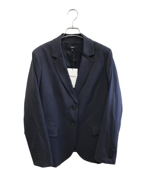 theory（セオリー）theory (セオリー) テーラードジャケット ネイビー サイズ:8の古着・服飾アイテム