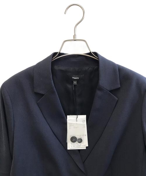 theory（セオリー）theory (セオリー) テーラードジャケット ネイビー サイズ:8の古着・服飾アイテム