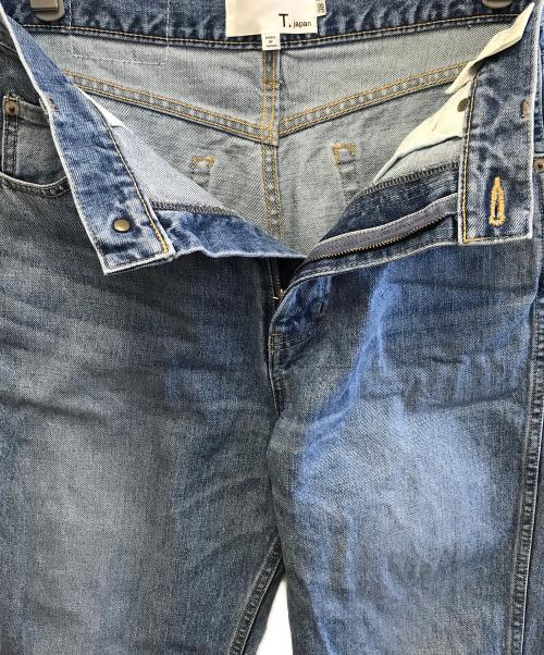 T.japan（ティー.ジャパン）T.JAPAN (ティー.ジャパン) carrot denim インディゴ サイズ:38の古着・服飾アイテム