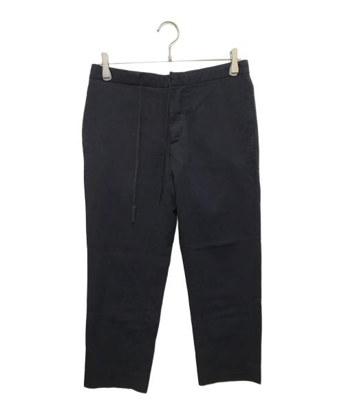 Maison Margiela（メゾンマルジェラ）Maison Margiela (メゾンマルジェラ) Summer Wool Drawstring Trouser ネイビー サイズ:46の古着・服飾アイテム