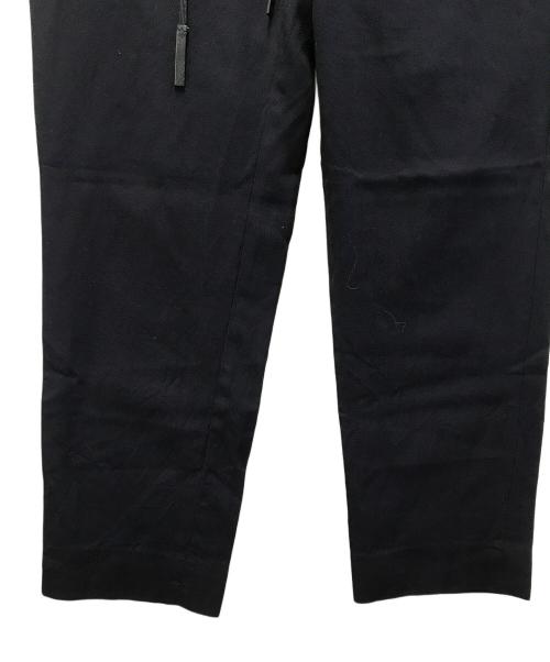Maison Margiela（メゾンマルジェラ）Maison Margiela (メゾンマルジェラ) Summer Wool Drawstring Trouser ネイビー サイズ:46の古着・服飾アイテム