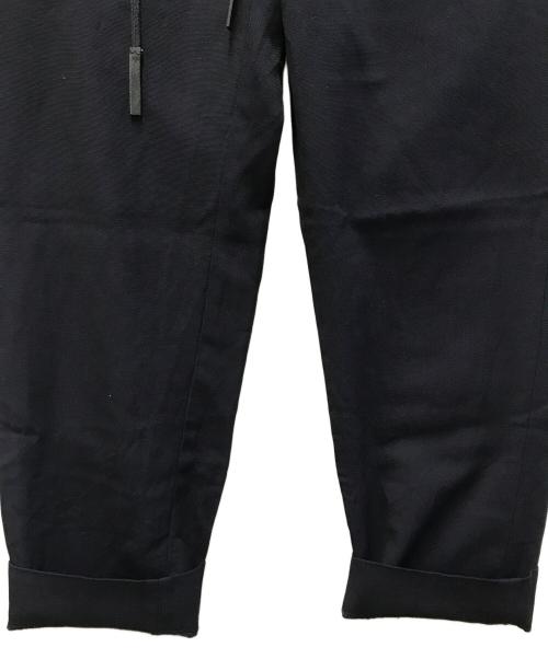 Maison Margiela（メゾンマルジェラ）Maison Margiela (メゾンマルジェラ) Summer Wool Drawstring Trouser ネイビー サイズ:46の古着・服飾アイテム