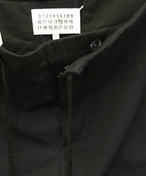 Maison Margiela（メゾンマルジェラ）Maison Margiela (メゾンマルジェラ) Summer Wool Drawstring Trouser ネイビー サイズ:46の古着・服飾アイテム