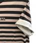 中古・古着 SUPREME (シュプリーム) REVERSE STRIPE S/S TOP グレー×ブラック サイズ:M：8000円