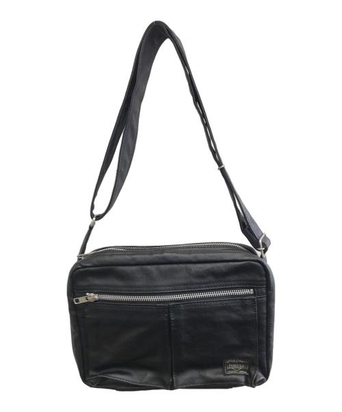 PORTER（ポーター）PORTER (ポーター) ショルダーバッグ ブラックの古着・服飾アイテム