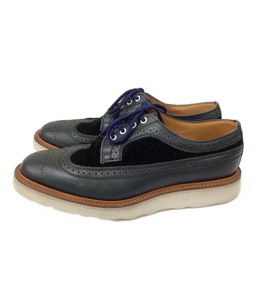 SANDERS（サンダース）SANDERS (サンダース) ドレスシューズ ネイビー サイズ:7　1/2の古着・服飾アイテム
