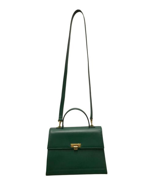 Christian Dior（クリスチャン ディオール）Christian Dior (クリスチャン ディオール) ケリーバッグ グリーンの古着・服飾アイテム