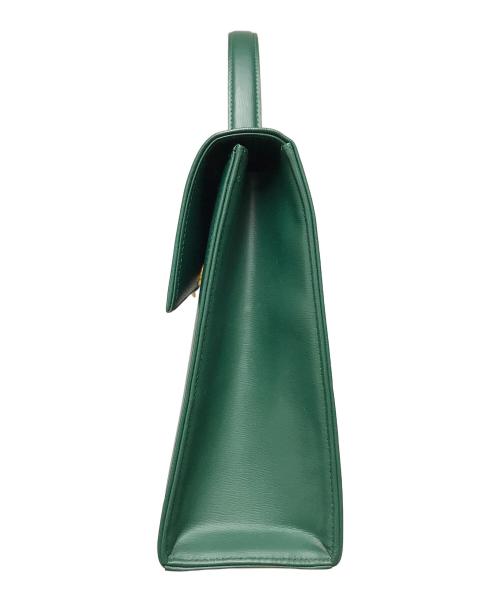 Christian Dior（クリスチャン ディオール）Christian Dior (クリスチャン ディオール) ケリーバッグ グリーンの古着・服飾アイテム