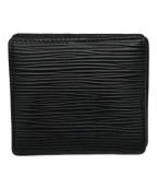 LOUIS VUITTONルイ ヴィトン）の古着「エピ ポルトモネ ボワット」｜ブラック