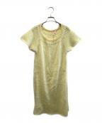 MARNIマルニ）の古着「モヘアニットワンピース」｜グレー