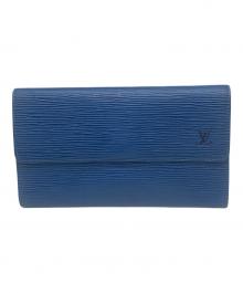 LOUIS VUITTON（ルイ ヴィトン）の古着「ポシェット ポルト モネ クレディ」｜ブルー