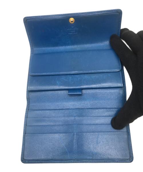 LOUIS VUITTON（ルイ ヴィトン）LOUIS VUITTON (ルイ ヴィトン) ポシェット ポルト モネ クレディ ブルーの古着・服飾アイテム