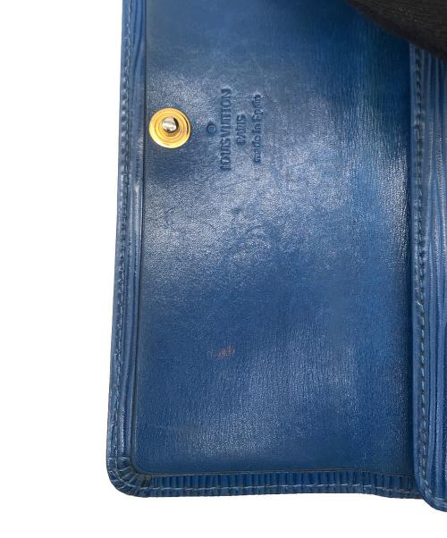 LOUIS VUITTON（ルイ ヴィトン）LOUIS VUITTON (ルイ ヴィトン) ポシェット ポルト モネ クレディ ブルーの古着・服飾アイテム