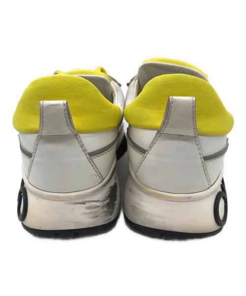 JIMMY CHOO（ジミーチュウ）JIMMY CHOO (ジミーチュウ) スニーカー イエロー×ベージュ サイズ:38の古着・服飾アイテム