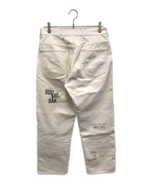 PAY DAY（ペイデイ）PAY DAY (ペイデイ) デニムパンツ ホワイト サイズ:38の古着・服飾アイテム