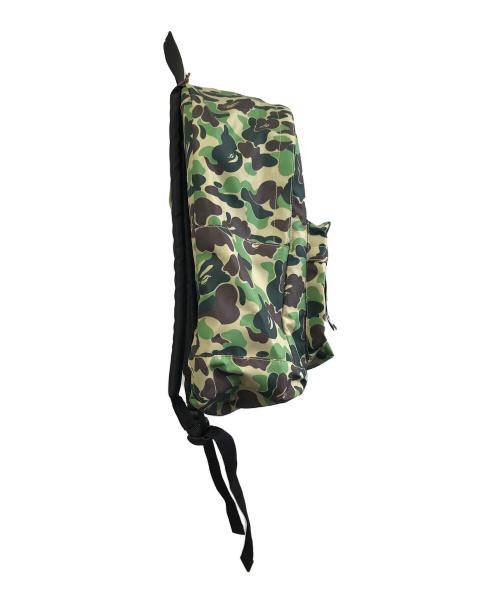 A BATHING APE（ア ベイシング エイプ）A BATHING APE (ア ベイシング エイプ) ABC CAMO DAY PACK グリーン 未使用品の古着・服飾アイテム