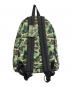 A BATHING APE (ア ベイシング エイプ) ABC CAMO DAY PACK グリーン 未使用品：16000円