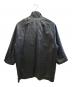 ISSEY MIYAKE (イッセイミヤケ) ラムレザーコート ブラック サイズ:9：48000円