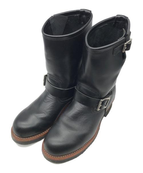RED WING（レッドウィング）RED WING (レッドウィング) エンジニアブーツ ブラック サイズ:26の古着・服飾アイテム