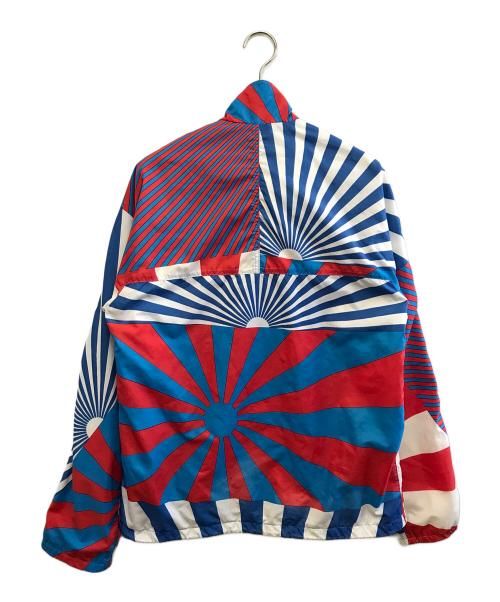 Bohemians（ボヘミアンズ）Bohemians (ボヘミアンズ) ナイロンジャケット レッド×ブルー サイズ:Mの古着・服飾アイテム