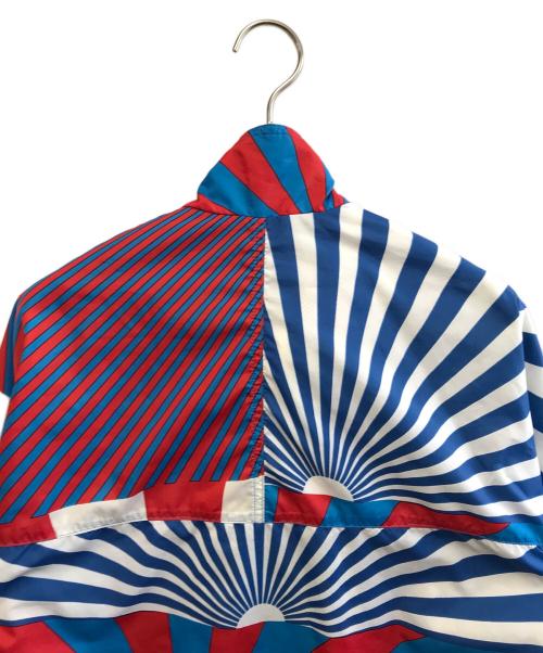 Bohemians（ボヘミアンズ）Bohemians (ボヘミアンズ) ナイロンジャケット レッド×ブルー サイズ:Mの古着・服飾アイテム