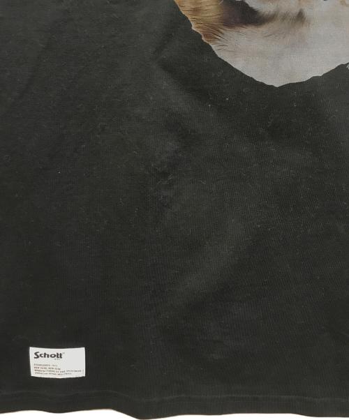 Schott（ショット）Schott (ショット) 半袖カットソー ブラック サイズ:L 未使用品の古着・服飾アイテム