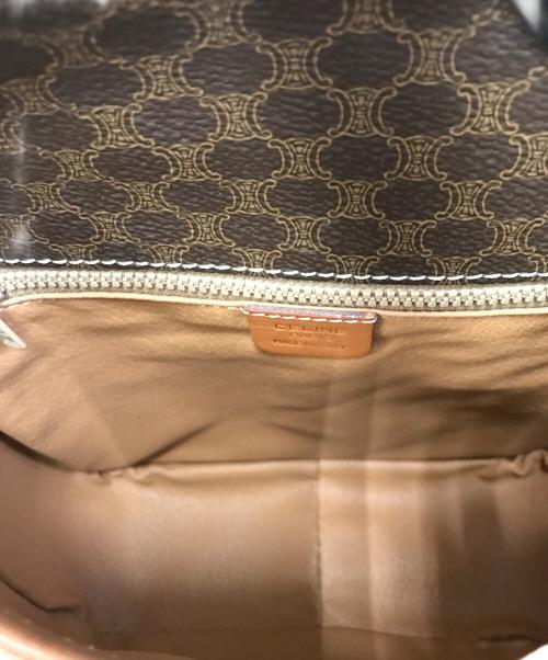 CELINE（セリーヌ）CELINE (セリーヌ) ショルダーバッグ ブラウンの古着・服飾アイテム