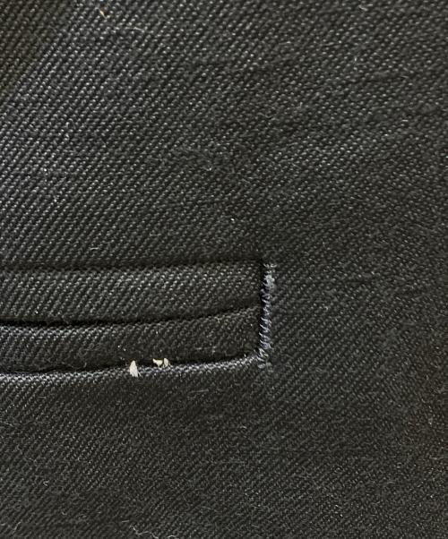 Yves Saint Laurent（イヴサンローラン）Yves Saint Laurent (イヴサンローラン) 金釦ダブルボタンテーラードジャケット ブラック サイズ:Sの古着・服飾アイテム