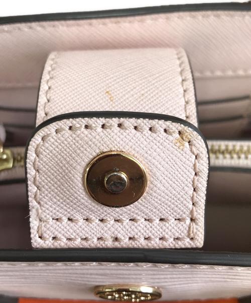 TORY BURCH（トリーバーチ）TORY BURCH (トリーバーチ) 2WAYバッグ オレンジ×ピンクの古着・服飾アイテム