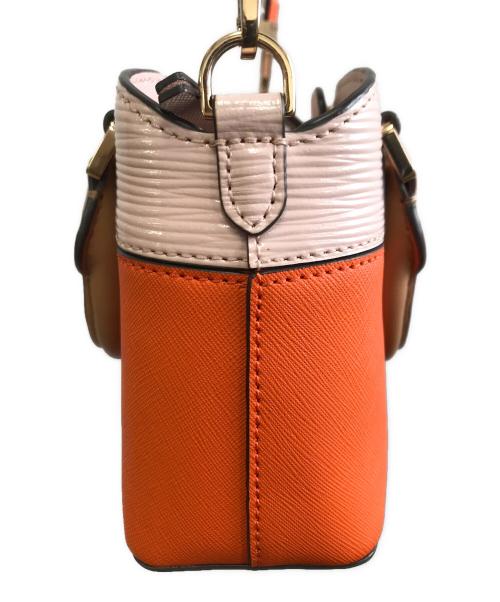 TORY BURCH（トリーバーチ）TORY BURCH (トリーバーチ) 2WAYバッグ オレンジ×ピンクの古着・服飾アイテム
