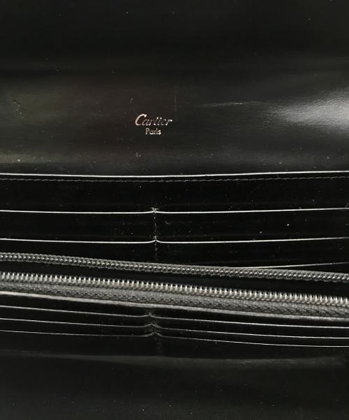 Cartier（カルティエ）Cartier (カルティエ) 長財布 ブラックの古着・服飾アイテム