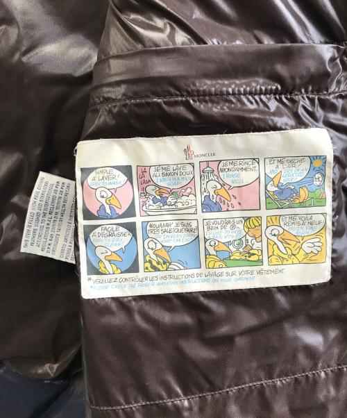 MONCLER（モンクレール）MONCLER (モンクレール) ダウンベスト ネイビー サイズ:不明の古着・服飾アイテム