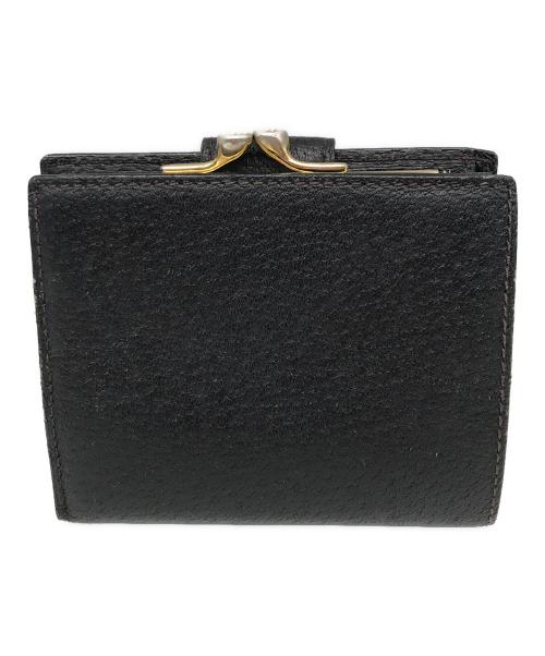 GUCCI（グッチ）GUCCI (グッチ) 2つ折り財布 ブラックの古着・服飾アイテム