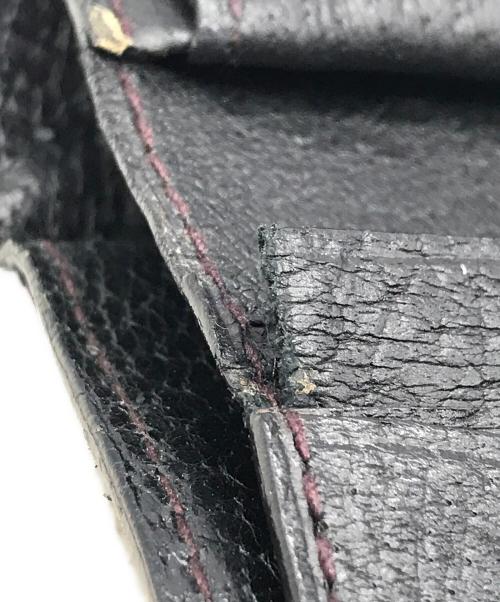 GUCCI（グッチ）GUCCI (グッチ) 2つ折り財布 ブラックの古着・服飾アイテム