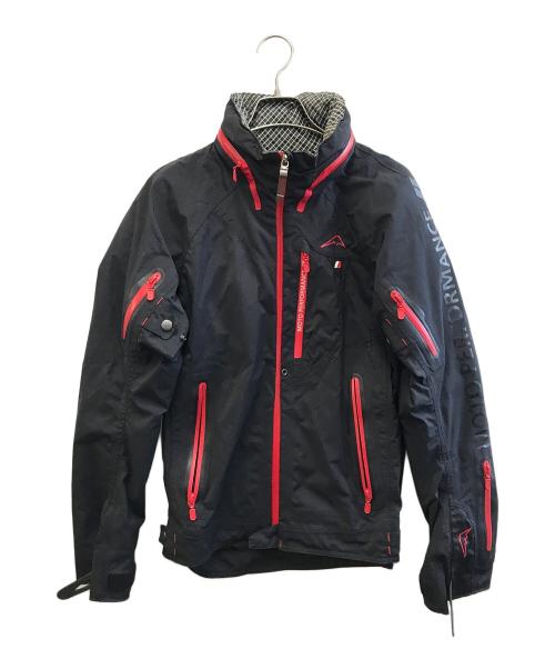 KUSHITANI（クシタニ）KUSHITANI (クシタニ) ナイロンジャケット ブラック×レッド サイズ:Mの古着・服飾アイテム