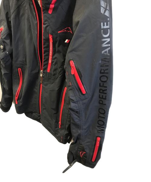 KUSHITANI（クシタニ）KUSHITANI (クシタニ) ナイロンジャケット ブラック×レッド サイズ:Mの古着・服飾アイテム