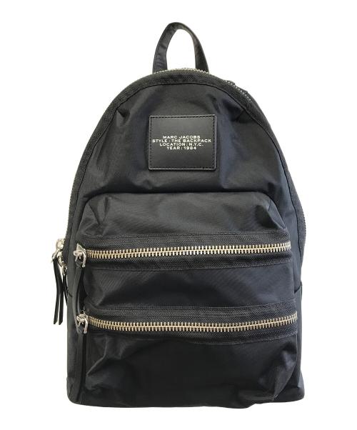 MARC JACOBS（マークジェイコブス）MARC JACOBS (マーク ジェイコブス) ザ バイカー ナイロン バックパック ラージ ブラックの古着・服飾アイテム