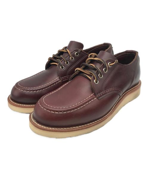 CHIPPEWA（チペワ）CHIPPEWA (チペワ) MOC TOE WEDGE OXFORD ブラウン サイズ:26の古着・服飾アイテム