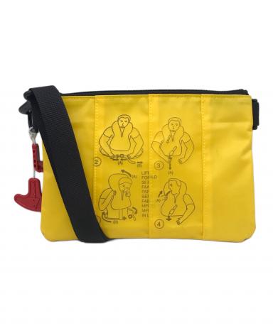 中古・古着通販】JAL (ジャル) ライフベストサコッシュ イエロー