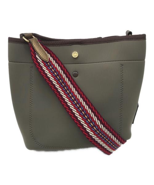 A.D.M.J.（エーディーエムジェイ）A.D.M.J. (エーディーエムジェイ) ショルダーバッグ グレーの古着・服飾アイテム