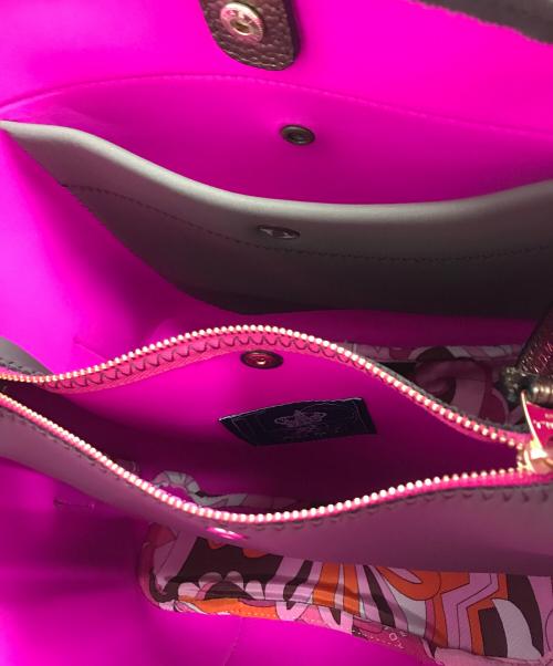 A.D.M.J.（エーディーエムジェイ）A.D.M.J. (エーディーエムジェイ) ショルダーバッグ グレーの古着・服飾アイテム