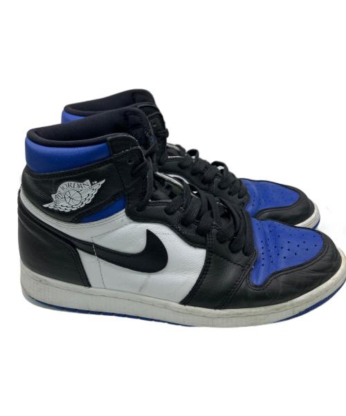 NIKE（ナイキ）NIKE (ナイキ) ハイカットスニーカー ブラック×ブルー サイズ:28の古着・服飾アイテム