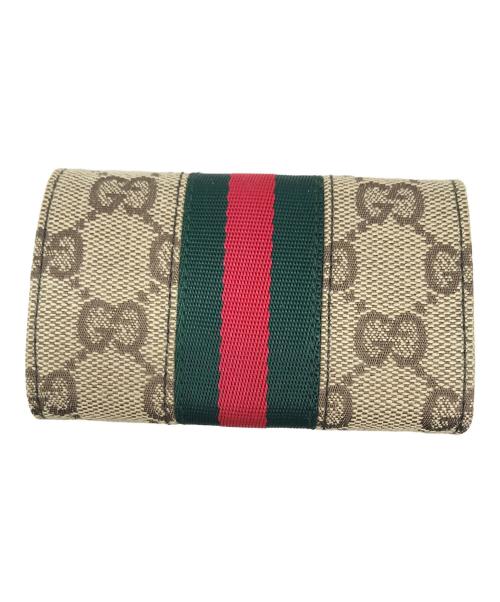 GUCCI（グッチ）GUCCI (グッチ) 6連キーケース ベージュの古着・服飾アイテム