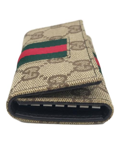 GUCCI（グッチ）GUCCI (グッチ) 6連キーケース ベージュの古着・服飾アイテム
