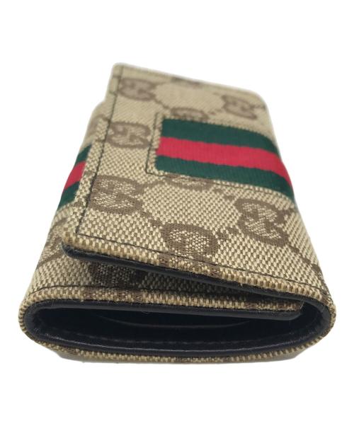 GUCCI（グッチ）GUCCI (グッチ) 6連キーケース ベージュの古着・服飾アイテム