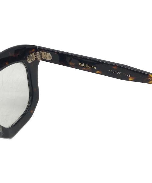 max pittion（マックス ピティオン）max pittion (マックス ピティオン) 伊達眼鏡 ブラウンの古着・服飾アイテム