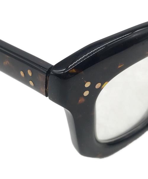 max pittion（マックス ピティオン）max pittion (マックス ピティオン) 伊達眼鏡 ブラウンの古着・服飾アイテム