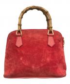 GUCCIグッチ）の古着「ハンドバッグ」｜レッド