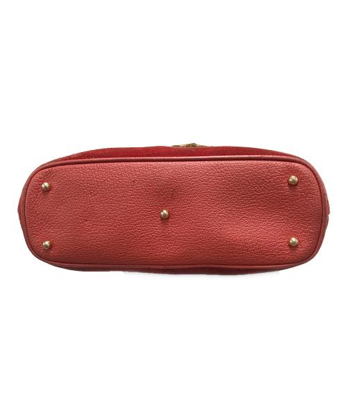 GUCCI（グッチ）GUCCI (グッチ) ハンドバッグ レッドの古着・服飾アイテム
